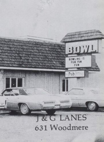 J&G Lanes (T.C. Recreation) - 1976 Tc High School Yearbook Ad